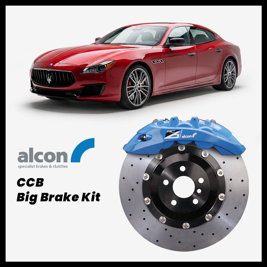 Maserati Quattroporte / S / GTS / Trofeo Alcon RC6 6-Piston Caliper with 410mm CCB carbon ceramic brake rotor