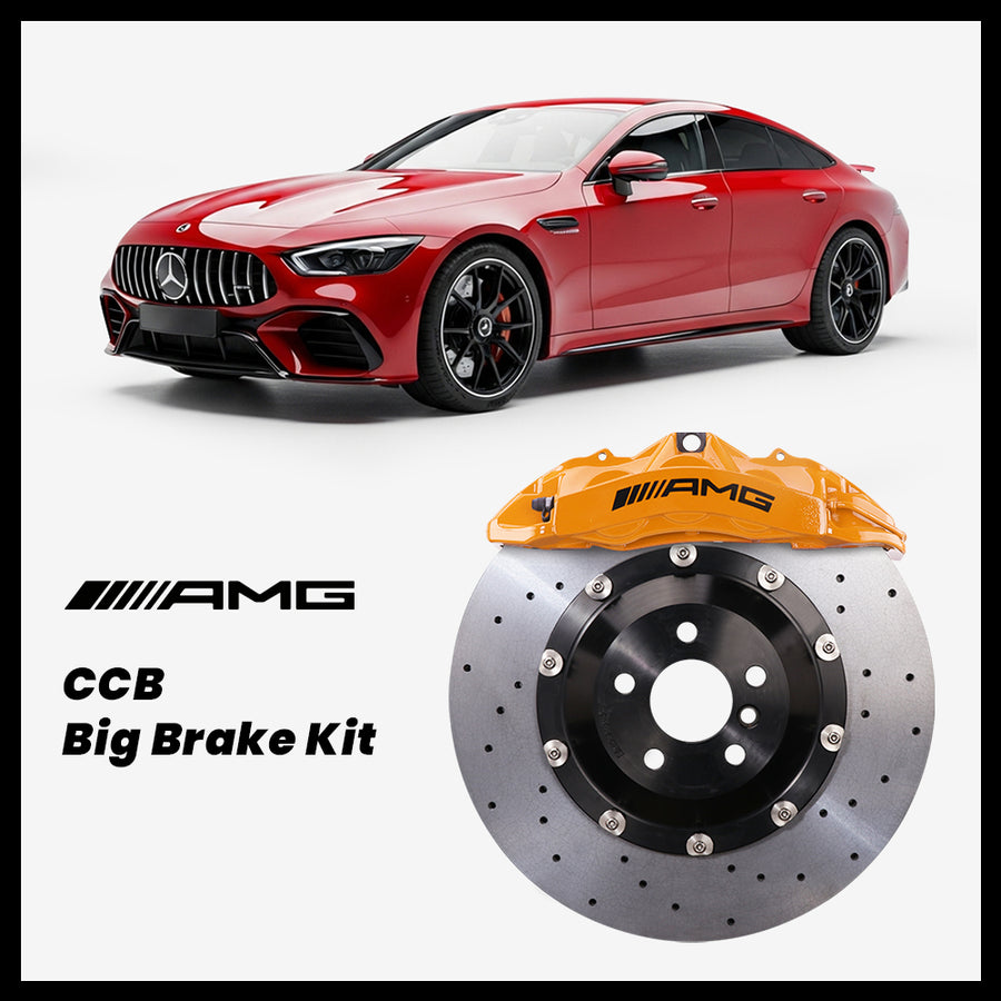 Mercedes-Benz AMG GT43 / GT53 / GT63 / GT63S / GT63S 4-Door (X290) Brembo OEM AMG 6-Piston Caliper with 390mm CCB brake rotor