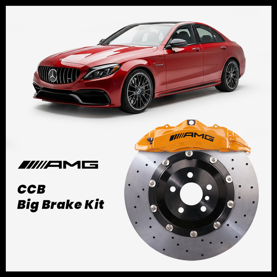 Mercedes-Benz C180 / C200 / C300 / C400 / C450 / C43 / C63 / C63S (W205/S205/C205/A205) Brembo OEM AMG 6-Piston Caliper with
