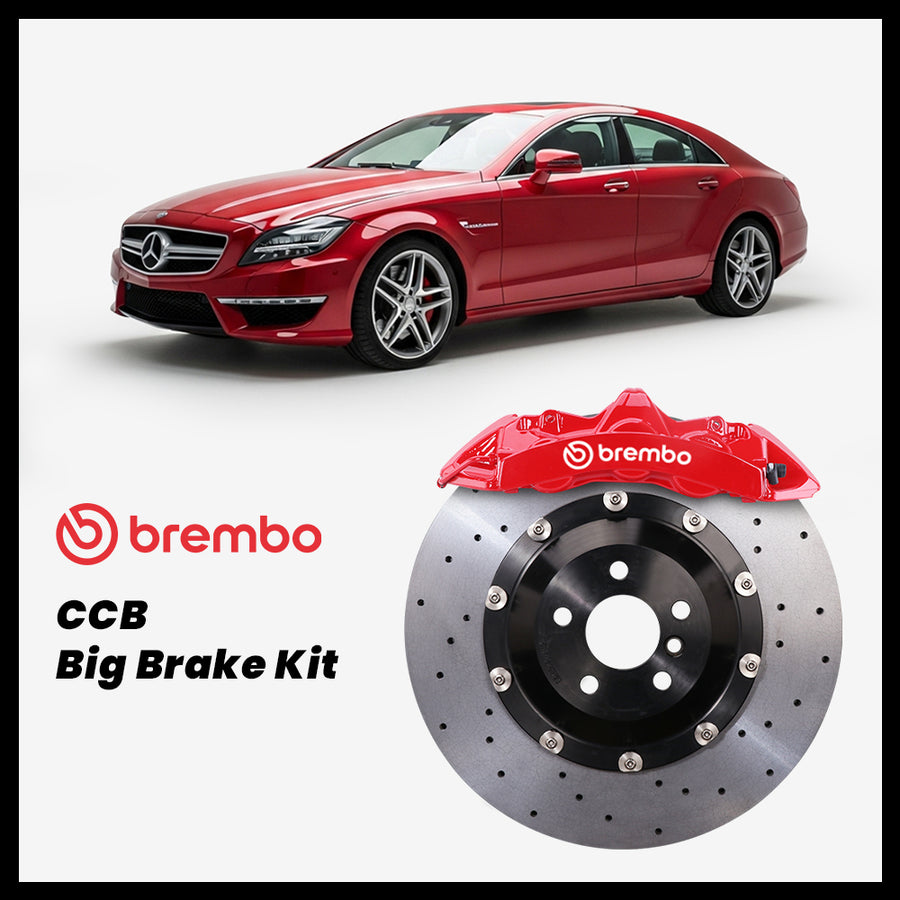 Mercedes-Benz CLS350 / CLS400 / CLS500 / CLS550 / CLS63 / CLS63S (C218/X218) Brembo GT6 6-Piston Caliper with 380mm CCB