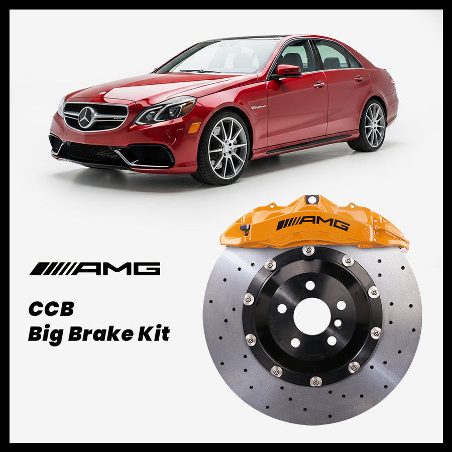 Mercedes-Benz E200 / E250 / E300 / E350 / E400 / E550 / E63 / E63S (W212/S212) Brembo OEM AMG 6-Piston Caliper with 390mm