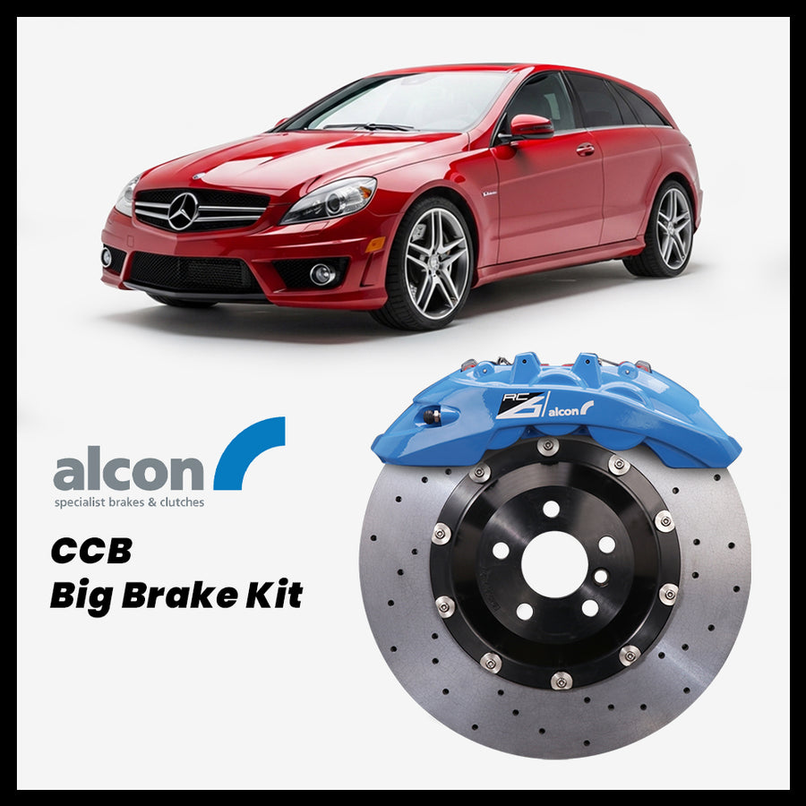 Mercedes-Benz R350 / R500 / R63 (W251) Alcon RC6 6-Piston Caliper with 380mm CCB carbon ceramic brake rotor