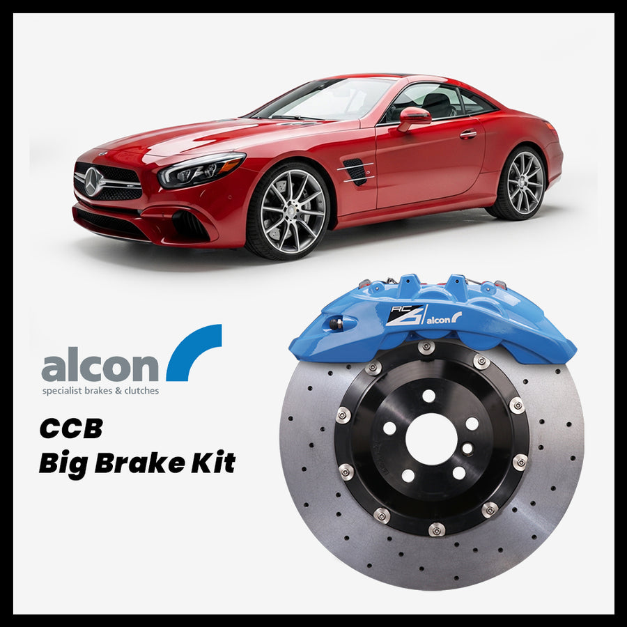Mercedes-Benz SLK250 / SLK300 / SLK350 / SLK55 / Mercedes-Benz SLC300 / SLC43 (R172) Alcon RC6 6-Piston Caliper with 380mm