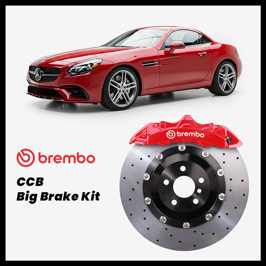 Mercedes-Benz SLK250 / SLK300 / SLK350 / SLK55 / Mercedes-Benz SLC300 / SLC43 (R172) Brembo GT6 6-Piston Caliper with 380mm