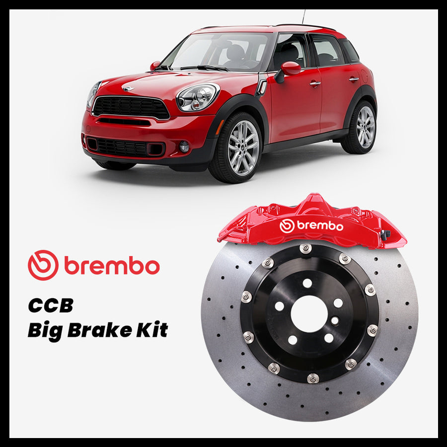MINI Countryman / Cooper S / JCW (R60 / R61) Brembo GT6 6-Piston Caliper with 380/355mm CCB carbon ceramic brake rotor