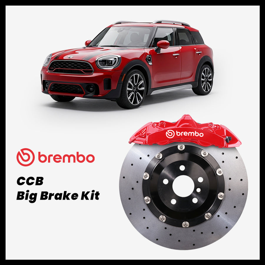 MINI Countryman / Cooper S / JCW (U25) Brembo GT6 6-Piston Caliper with 380/355mm CCB carbon ceramic brake rotor