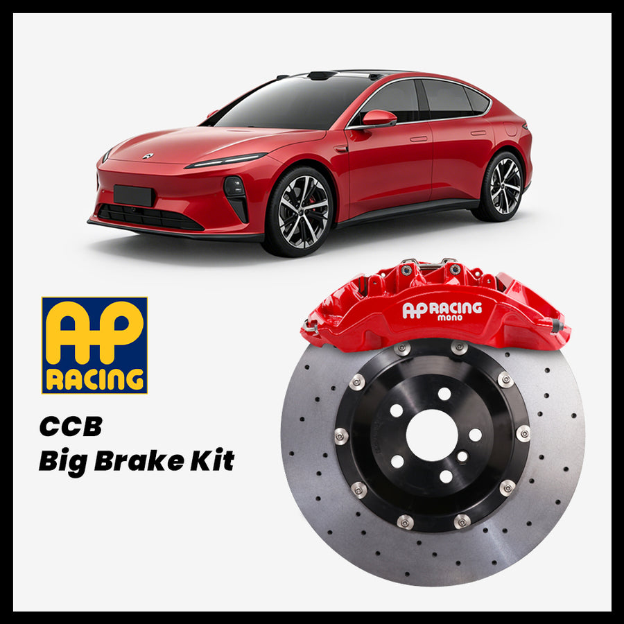 NIO ET5T / ET5 AP Racing CP9570 Radi-CAL 6-Piston Caliper with 380mm CCB carbon ceramic brake rotor