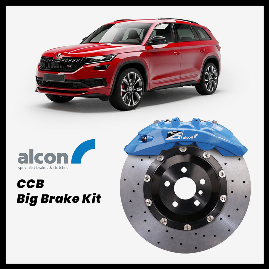 Skoda Kodiaq / RS (NS/PS) Alcon RC6 6-Piston Caliper with 380mm CCB carbon ceramic brake rotor