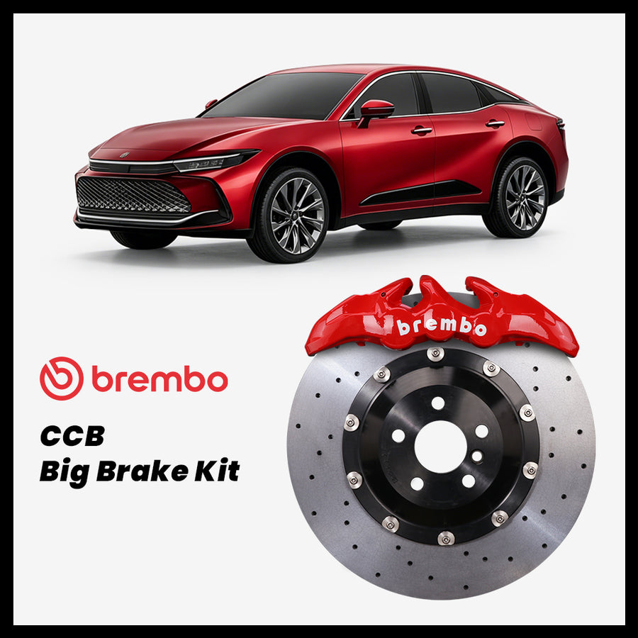 Toyota Crown Crossover (S235) Brembo GT | BM6 6-Piston Caliper with 405mm CCB carbon ceramic brake rotor