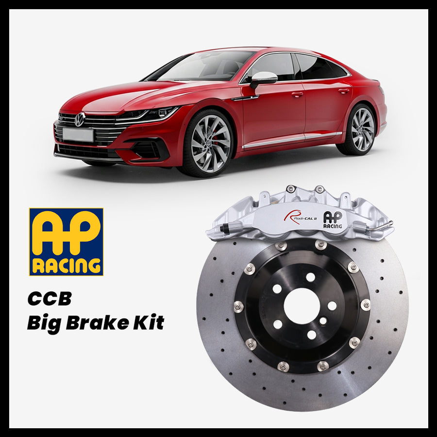 Volkswagen Arteon / R (3H) AP Racing CP9560 Radi-CAL II 6-Piston Caliper with 380mm CCB carbon ceramic brake rotor