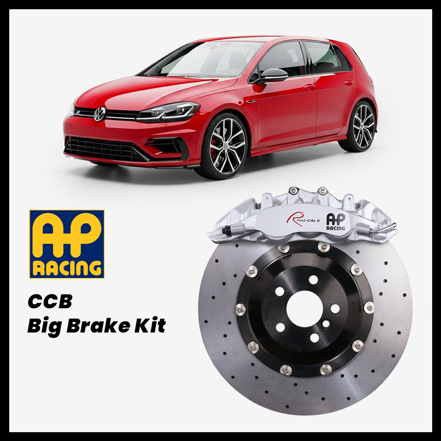 Volkswagen Golf / GTI / R (Mk7/Mk7.5) AP Racing CP9560 Radi-CAL II 6-Piston Caliper with 380mm CCB carbon ceramic brake rotor