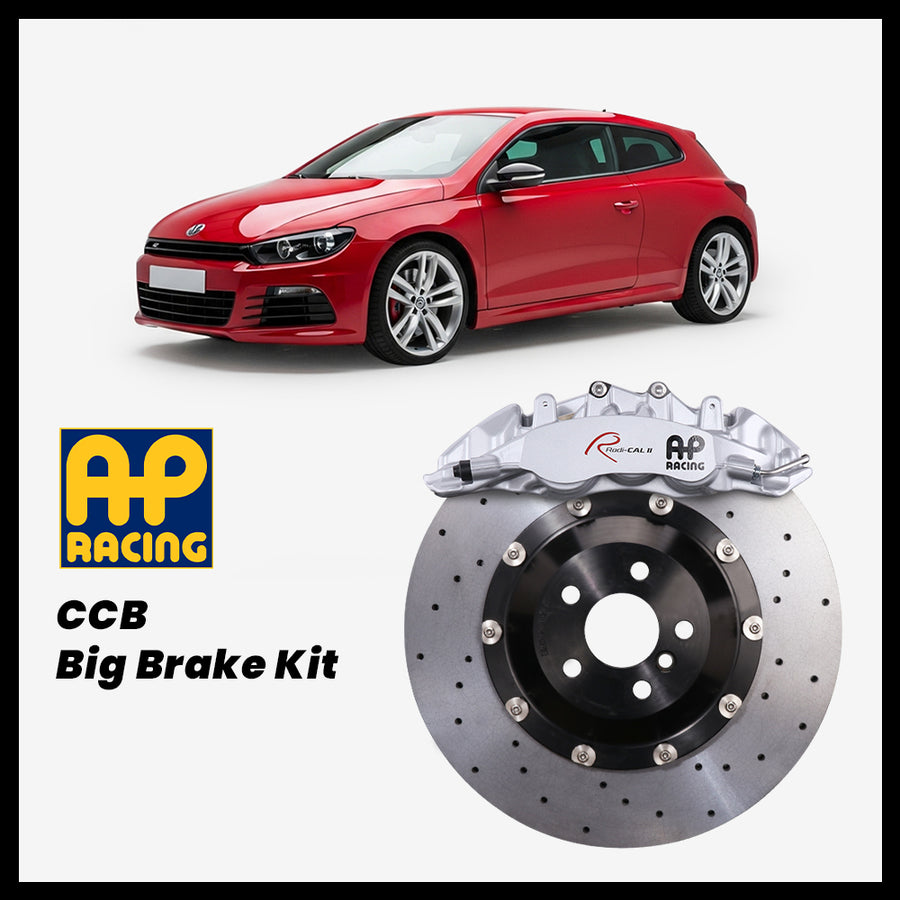 Volkswagen Scirocco / R (137/138) AP Racing CP9560 Radi-CAL II 6-Piston Caliper with 380mm CCB carbon ceramic brake rotor