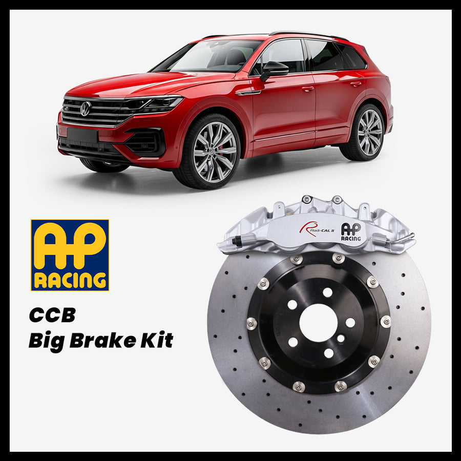 Volkswagen Touareg / R (CR) AP Racing CP9560 Radi-CAL II 6-Piston Caliper with 380mm CCB carbon ceramic brake rotor