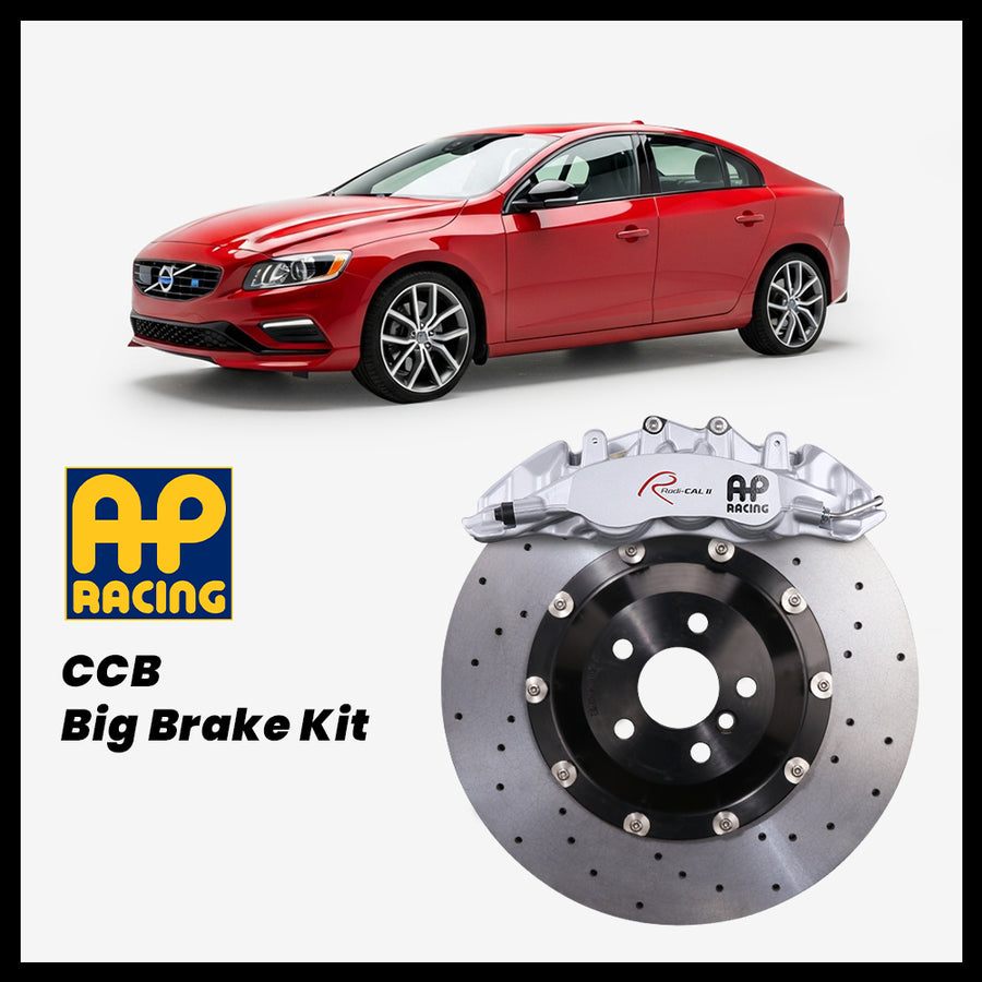 Volvo S60 / Polestar (134/P3) AP Racing CP9560 Radi-CAL II 6-Piston Caliper with 380mm CCB carbon ceramic brake rotor