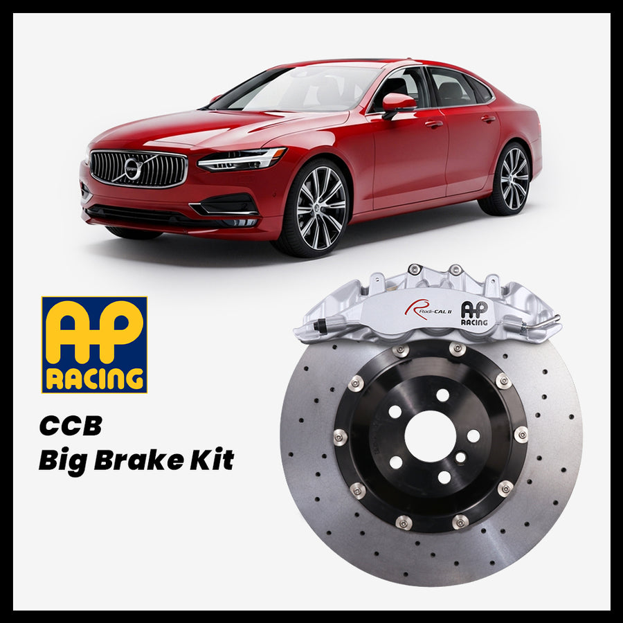 Volvo S90 AP Racing CP9560 Radi-CAL II 6-Piston Caliper with 380mm CCB carbon ceramic brake rotor