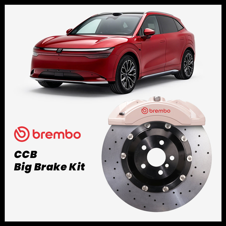 Zeekr 7X Brembo X-Style FA-042 Forged 6-Piston Caliper with 380mm CCB carbon ceramic brake rotor