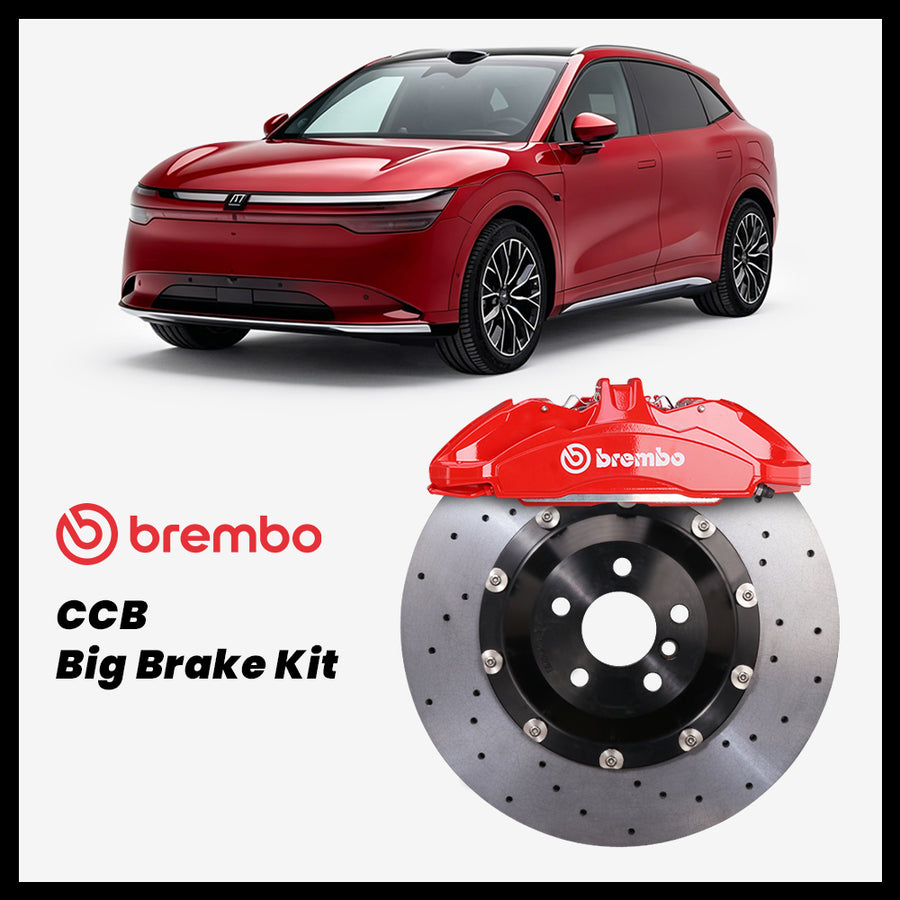 Zeekr 7X Brembo OEM Ford Shelby GT350 Mustang 6-Piston Caliper with 390mm CCB carbon ceramic brake rotor