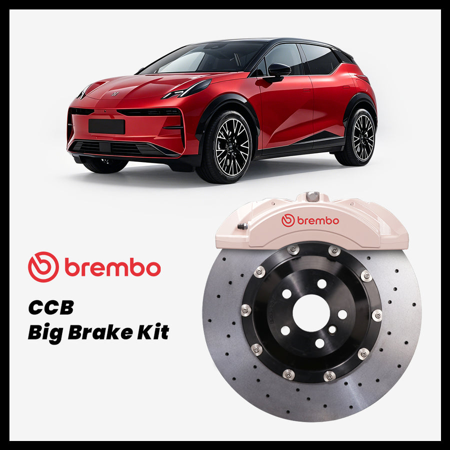 Zeekr X Brembo X-Style FA-042 Forged 6-Piston Caliper with 380mm CCB carbon ceramic brake rotor