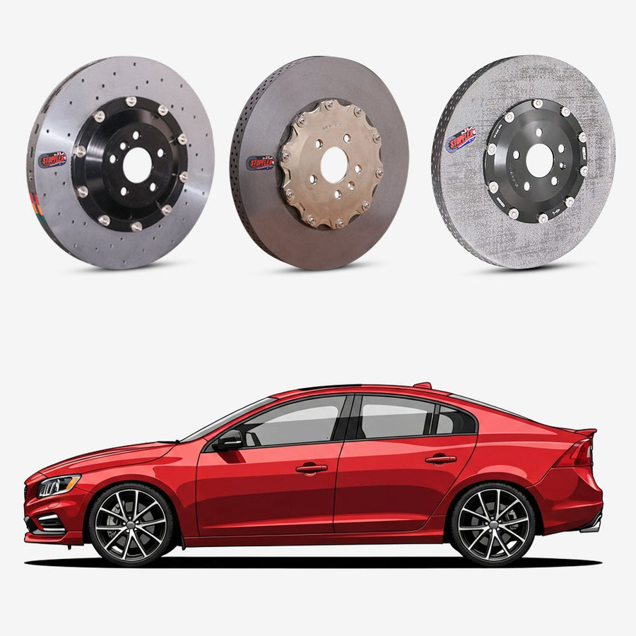 2014-2018 Volvo S60 Polestar (134) Carbon Ceramic Brake Kit