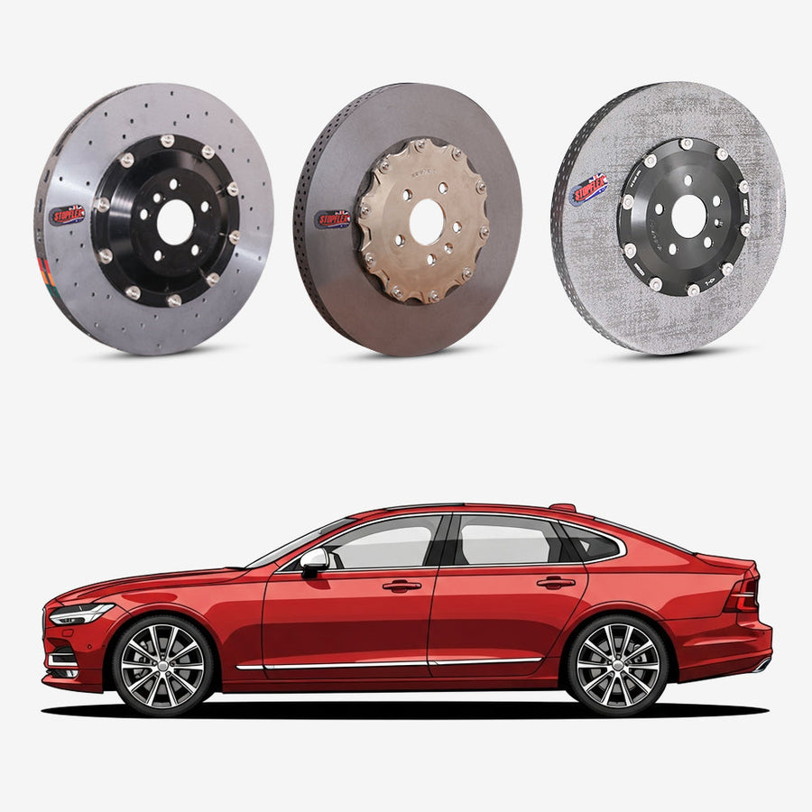 2017-2025 Volvo S90 Recharge T8 Carbon Ceramic Brake Kit