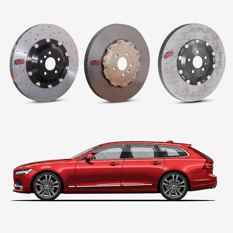2018-2025 Volvo V90 Recharge T8 Carbon Ceramic Brake Kit
